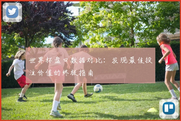 世界杯盘口数据对比：发现最佳投注价值的终极指南